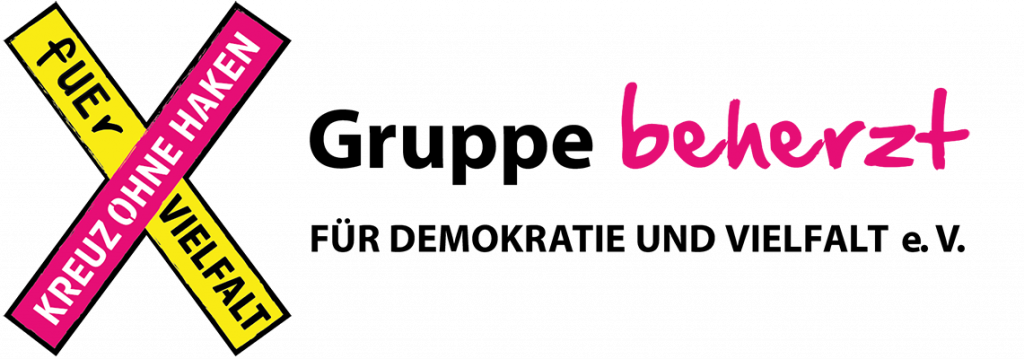 Logo Gruppe beherzt - für Demokratie und Vielfalt e. V.