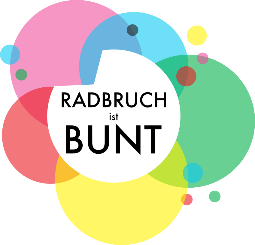 Logo Radbruch ist bunt